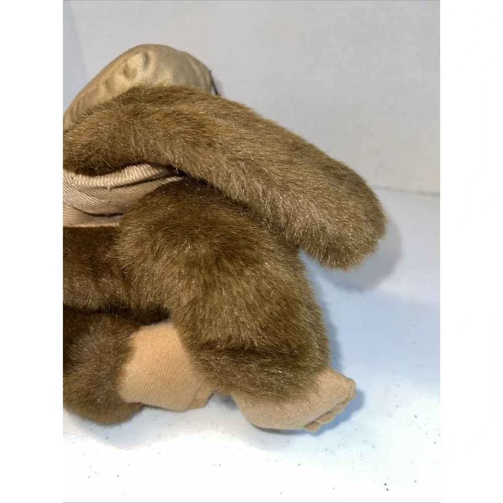 Vtg Hosing 1994 The Tiny Chimp Puppet - Poki Monkey With Backpack 10